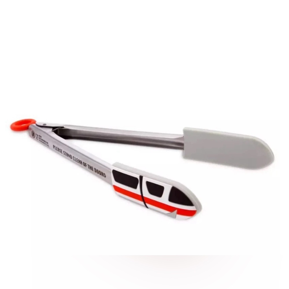 Disney Parks Monorail Kitchen Tongs Please Stand Clear of the Doors NEW